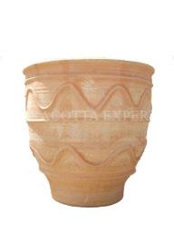 Terracotta pot Glastra