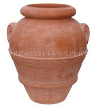 Italiaanse terracotta kruik model Orcio Classico