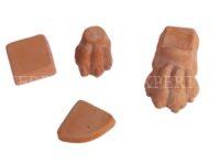 terracotta onderzetter poggiavaso